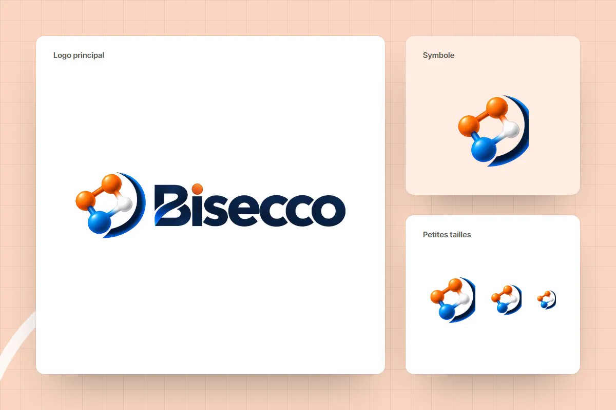 Logo de Bisecco et ses déclinaisons