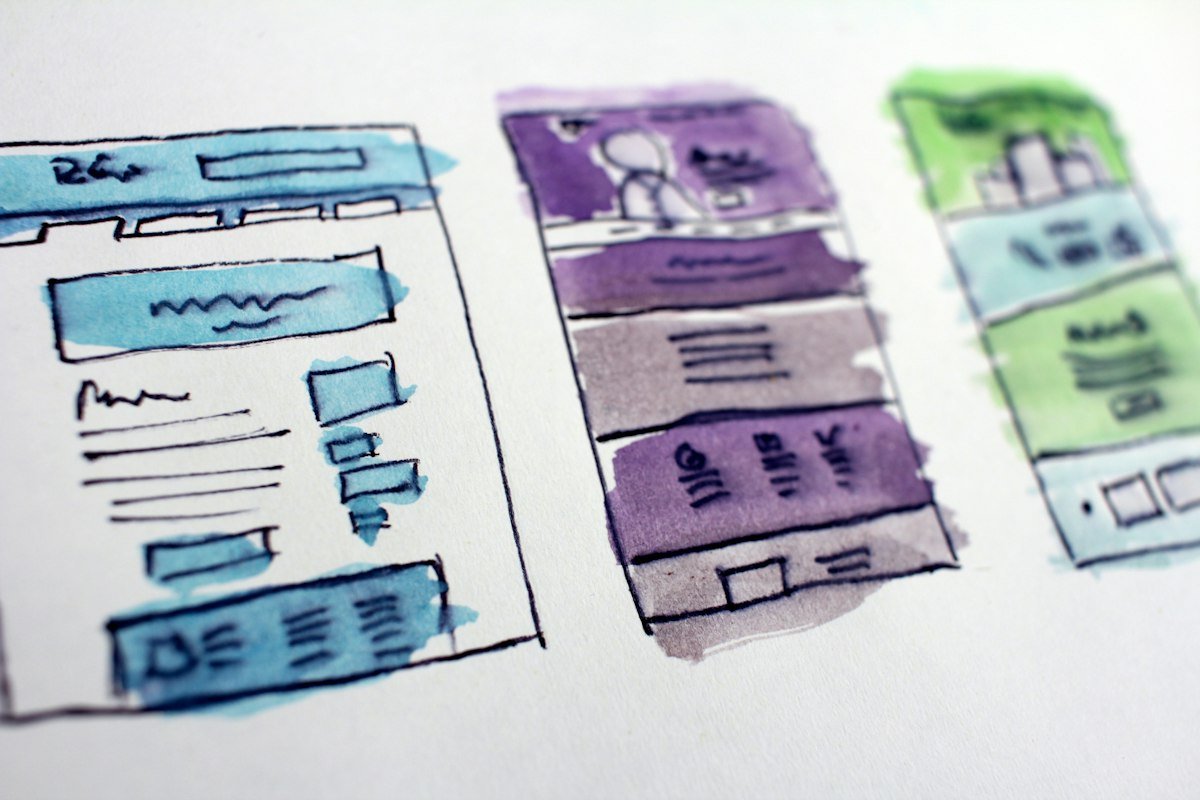 Site internet pour une association: préparation d’une maquette de site pour une association (illustration)